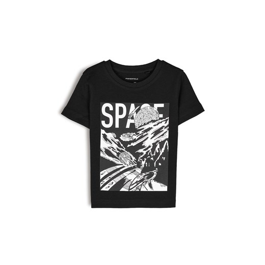 GATE Bawełniana koszulka z nadrukiem 3Y ze sklepu gateshop w kategorii T-shirty chłopięce - zdjęcie 179466130