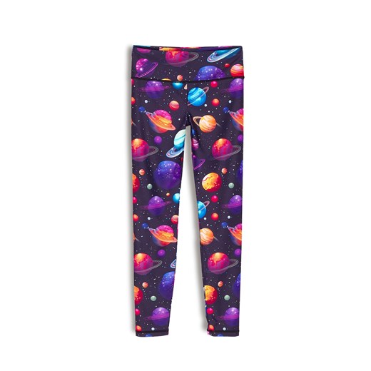GATE Legginsy z nadrukiem 3Y ze sklepu gateshop w kategorii Spodnie dziewczęce - zdjęcie 179466164