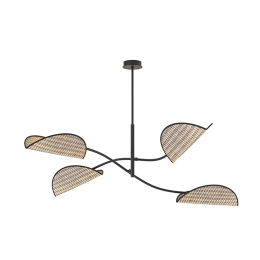 Wisząca brązowa lampa sufitowa - M130-Urdom ze sklepu Edinos.pl w kategorii Lampy wiszące - zdjęcie 179466291