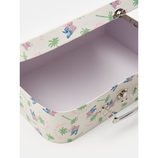 Sinsay - Pudełko do przechowywania w formie walizki Stitch - wielobarwny Sinsay One Size Sinsay