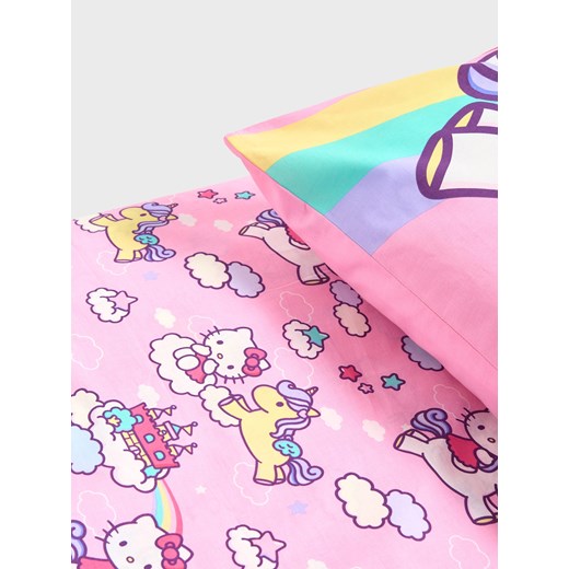 Sinsay - Komplet pościeli Hello Kitty - różowy Sinsay One Size Sinsay