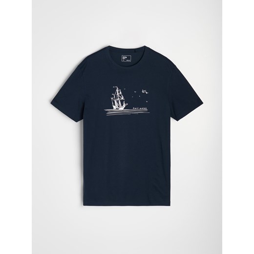 T-shirt męski Sinsay z krótkim rękawem 