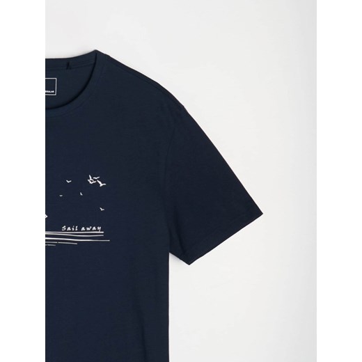 T-shirt męski Sinsay z krótkim rękawem 