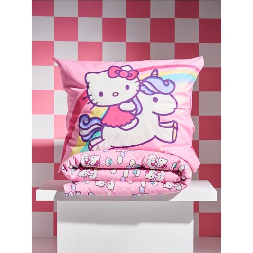Sinsay - Komplet pościeli Hello Kitty - różowy Sinsay One Size Sinsay