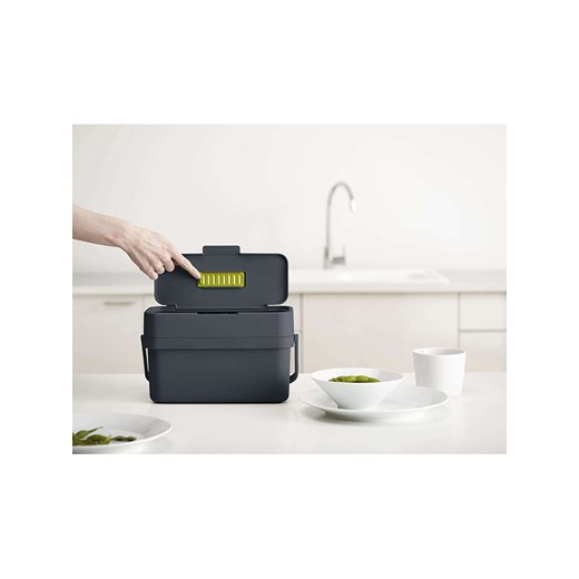 JosephJoseph Kosz &quot;Compo&quot; w kolorze czarnym na bioodpady - 4 l Josephjoseph onesize okazja Limango Polska