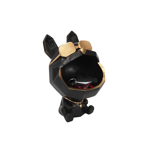 Rétro Chic Figurka dekoracyjna w kolorze czarnym - wys. 23 cm Rétro Chic onesize wyprzedaż Limango Polska