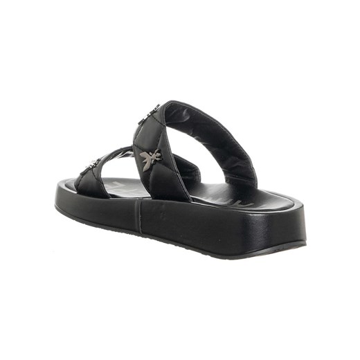 Patrizia Pepe Klapki w kolorze czarnym Patrizia Pepe 33 okazyjna cena Limango Polska