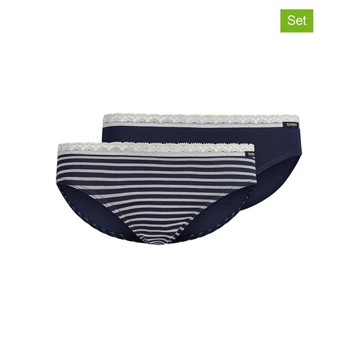 Skiny Majtki (2 pary) w kolorze granatowym ze sklepu Limango Polska w kategorii Majtki dziecięce - zdjęcie 179471440