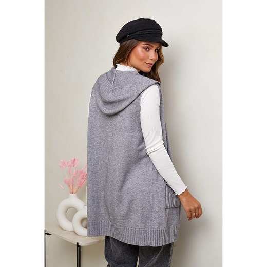 Soft Cashmere Kardigan w kolorze szarym Soft Cashmere 34/36 promocyjna cena Limango Polska