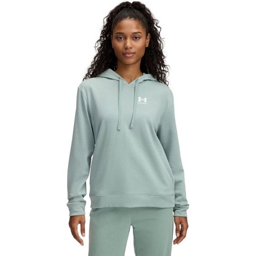 Bluza damska Rival Terry Hoodie Under Armour ze sklepu SPORT-SHOP.pl w kategorii Bluzy damskie - zdjęcie 179473741