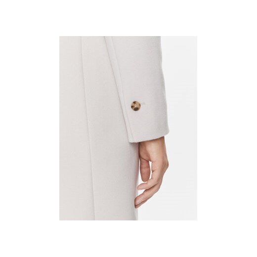 Calvin Klein Płaszcz wełniany Essential K20K206877 Écru Regular Fit Calvin Klein 40 MODIVO