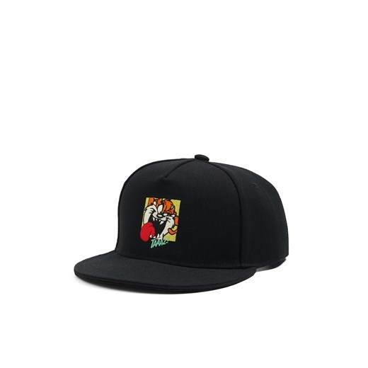 Cropp - Czapka snapback z naszywką Diabła Tasmańskiego - czarny ze sklepu Cropp w kategorii Czapki z daszkiem męskie - zdjęcie 179474440