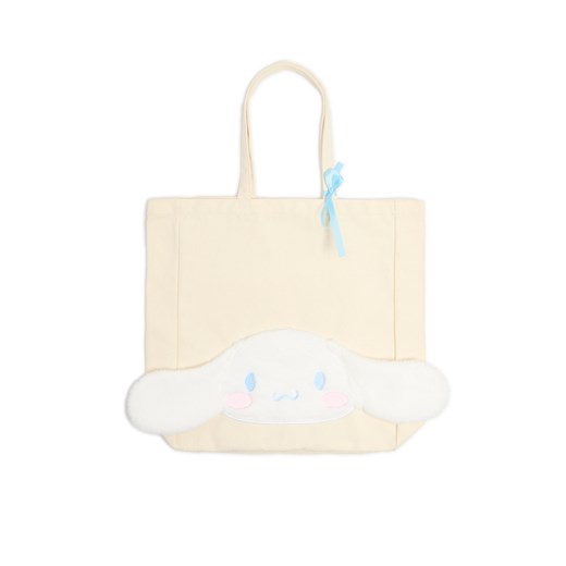 Cropp - Torba shopper Cinnamoroll - kremowy ze sklepu Cropp w kategorii Torby materiałowe - zdjęcie 179477472