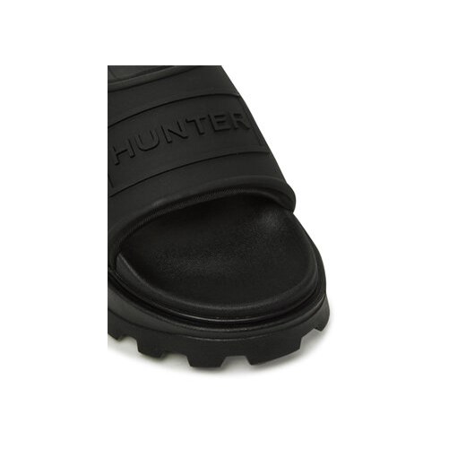 Hunter Klapki HFRU0007251 Czarny Hunter 38 MODIVO
