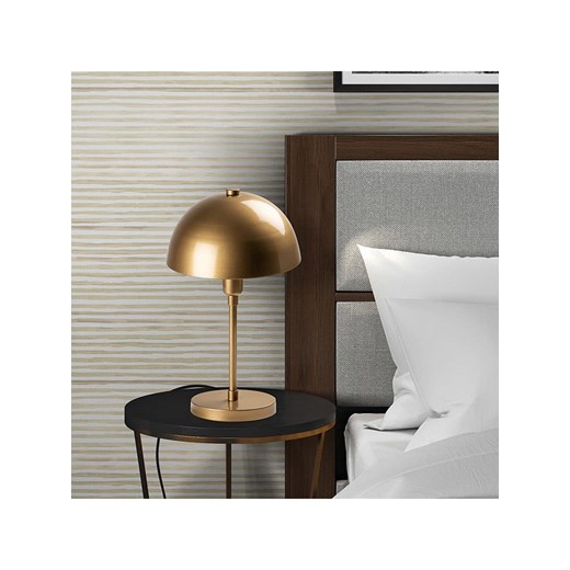 ABERTO DESIGN Lampa stołowa w kolorze złotym - wys. 35 x Ø 20 cm Aberto Design onesize promocja Limango Polska