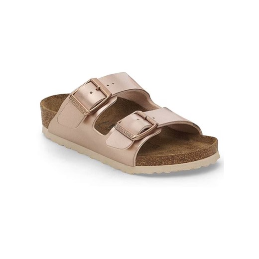 Klapki damskie BIRKENSTOCK tkaninowe casual płaskie 