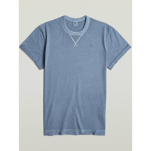 T-shirt męski G-Star niebieski 