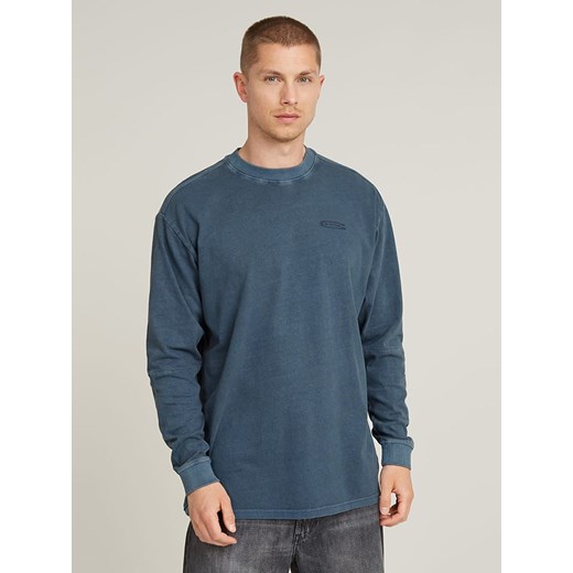 G-Star Bluza w kolorze niebieskim ze sklepu Limango Polska w kategorii Bluzy męskie - zdjęcie 179480372