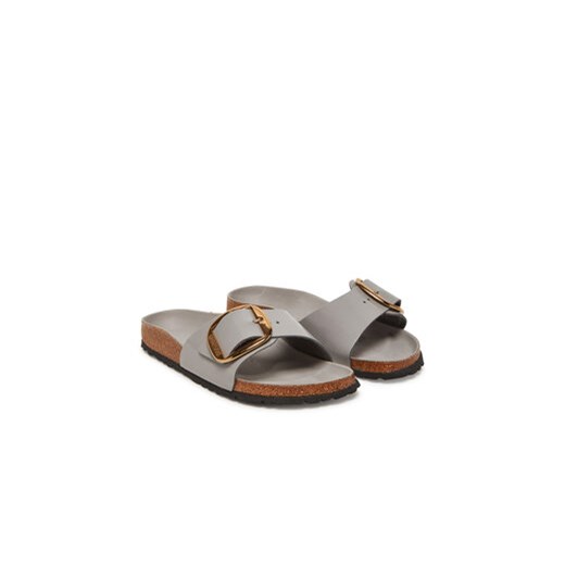 Birkenstock Klapki Madrid Big Buckle Hex 1029534 Szary 38 MODIVO