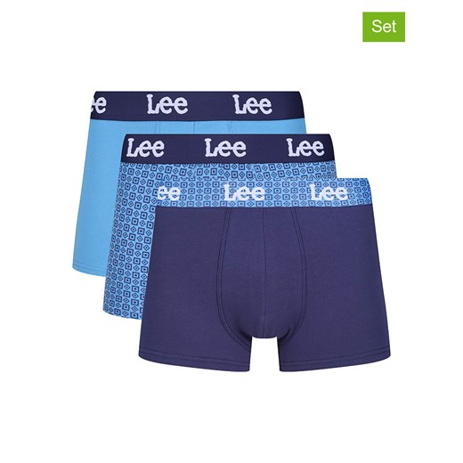 LEE Underwear Bokserki (3 pary) &quot;Laver&quot; w kolorze niebiesko-granatowym ze sklepu Limango Polska w kategorii Majtki męskie - zdjęcie 179481744