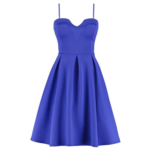 Dorothy Perkins Sukienka z dżerseju cobalt zalando niebieski abstrakcyjne wzory