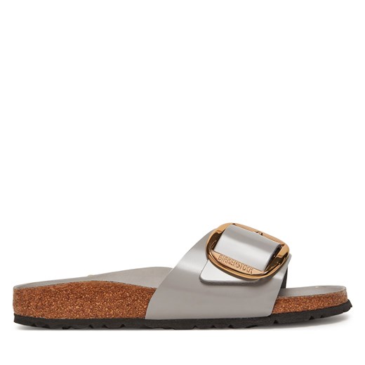 Klapki damskie BIRKENSTOCK na lato płaskie bez zapięcia 
