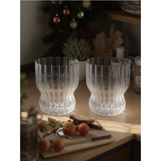 Sinsay - Szklanki 2 pack - biały ze sklepu Sinsay w kategorii Szklanki - zdjęcie 179484691