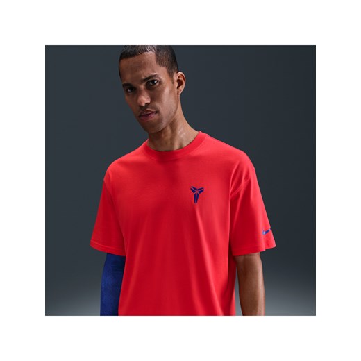 Męski T-shirt do koszykówki Kobe - Czerwony ze sklepu Nike poland w kategorii T-shirty męskie - zdjęcie 179484961