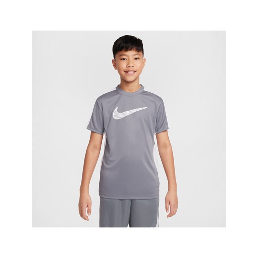 Koszulka z krótkim rękawem dla dużych dzieci Dri-FIT Nike Trophy23 - Szary ze sklepu Nike poland w kategorii T-shirty chłopięce - zdjęcie 179485073