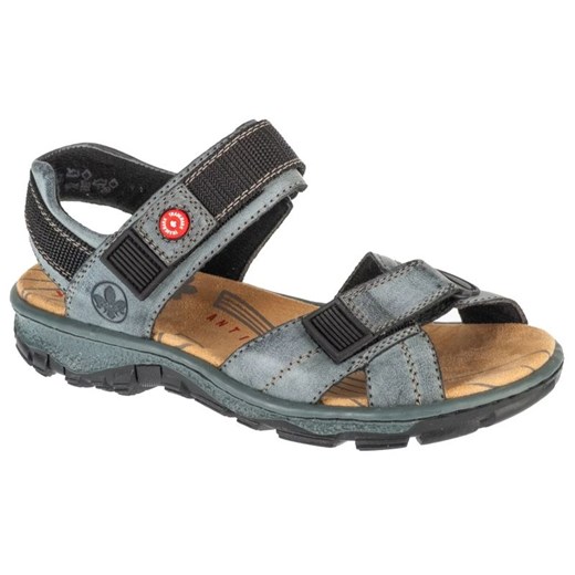 Sandały Rieker Sandals 68851-14 niebieskie ze sklepu ButyModne.pl w kategorii Sandały damskie - zdjęcie 179486332