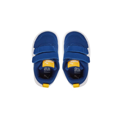 Puma Sneakersy Courtflex V3 Mesh Inf 398086 05 Niebieski Puma 21 MODIVO