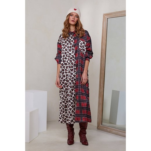 Joséfine Sukienka koszulowa ze wzorem ze sklepu Limango Polska w kategorii Sukienki - zdjęcie 179487673