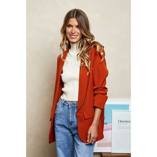 Joséfine Blezer &quot;Bibas&quot; w kolorze czerwonym ze sklepu Limango Polska w kategorii Marynarki damskie - zdjęcie 179487814
