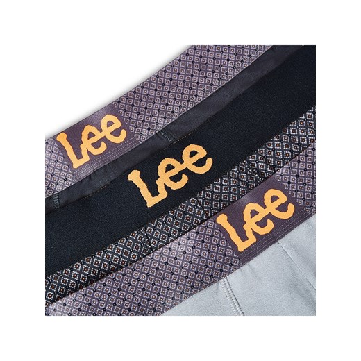 LEE Underwear Bokserki (3 pary) &quot;Lucan&quot; w kolorze szaro-czarnym Lee Underwear M okazja Limango Polska