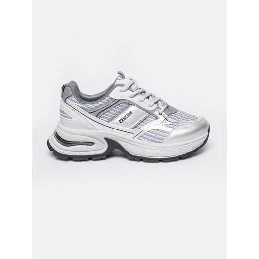 Sneakersy damskie szare RR274A193 903 ze sklepu Big Star w kategorii Buty sportowe damskie - zdjęcie 179489440