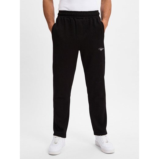 PEGADOR Męskie spodnie do biegania - Signar Mężczyźni Bawełna czarny wypukły Pegador M vangraaf