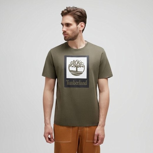 TIMBERLAND T-SHIRT STACK LOGO COLORED SHORT TEE ze sklepu Timberland w kategorii T-shirty męskie - zdjęcie 179489913
