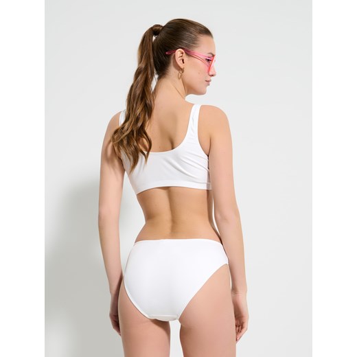 Sinsay - Góra od bikini - kremowy Sinsay XL Sinsay