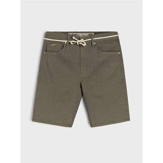 Sinsay - Szorty jeansowe - zielony Sinsay 38 Sinsay