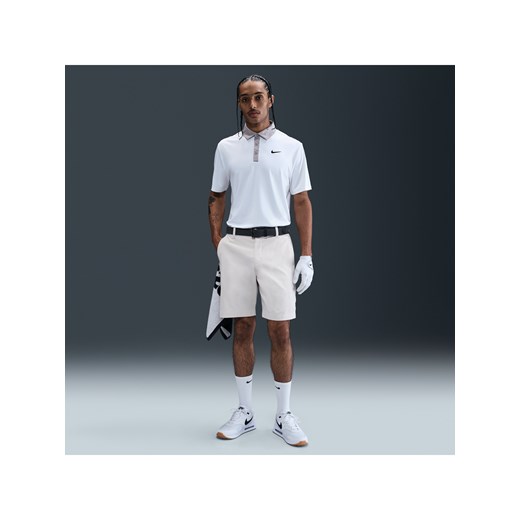 Męskie krótkie chinosy do golfa 20 cm Nike Tour - Brązowy ze sklepu Nike poland w kategorii Spodenki męskie - zdjęcie 179493971