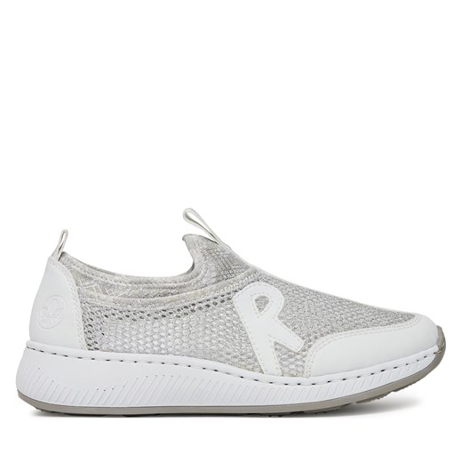Sneakersy Rieker N5554-81 Biały Rieker 36 eobuwie.pl