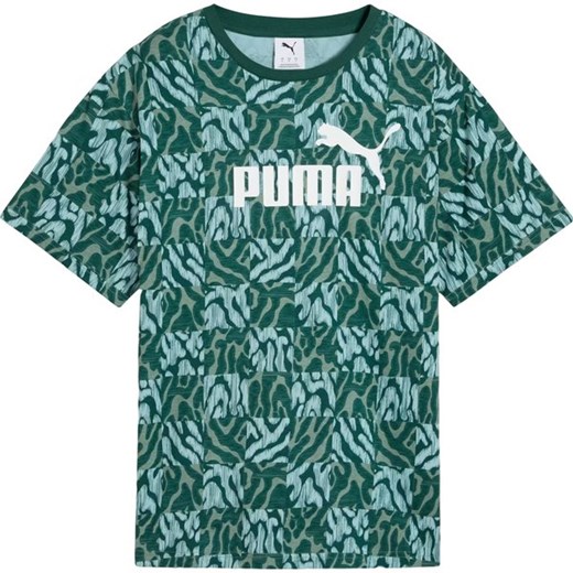 Koszulka damska Ess Graphic Relaxed Aop Puma ze sklepu SPORT-SHOP.pl w kategorii Bluzki damskie - zdjęcie 179496993
