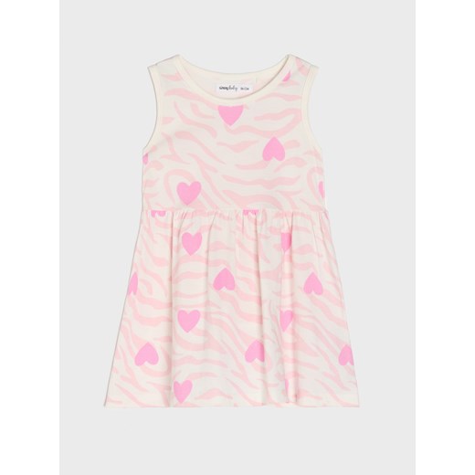 Sinsay - Sukienki 2 pack - kremowy Sinsay 68 Sinsay