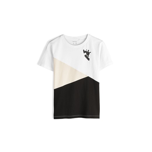 GATE Bawełniana koszulka z nadrukiem 3Y ze sklepu gateshop w kategorii T-shirty chłopięce - zdjęcie 179501414