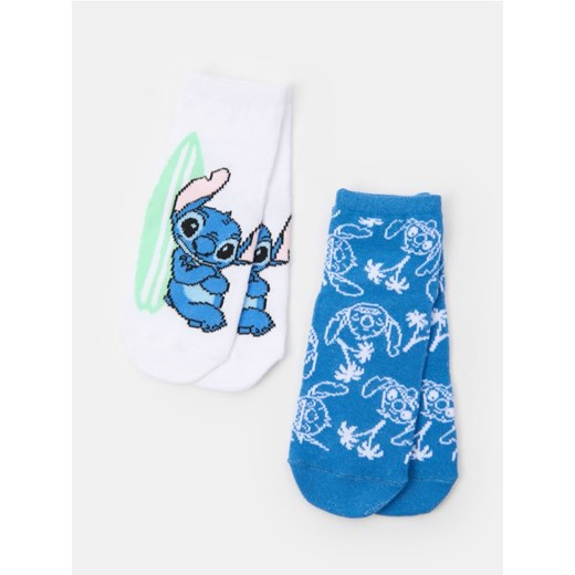 Sinsay - Skarpetki 2 pack Stitch - wielobarwny ze sklepu Sinsay w kategorii Skarpetki dziecięce - zdjęcie 179502990