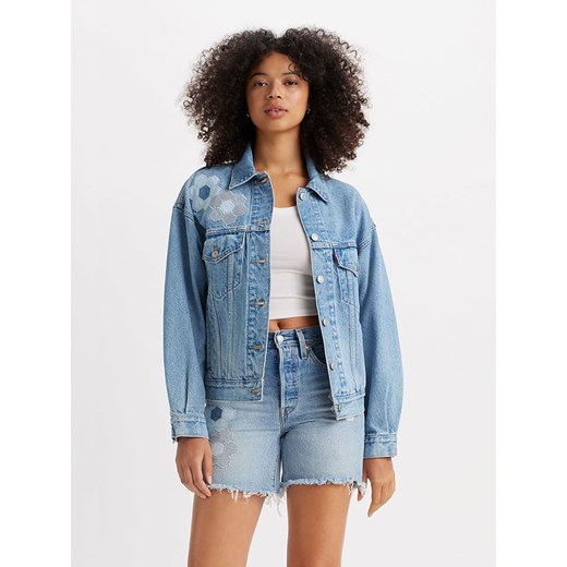 Levi's Kurtka dżinsowa w kolorze niebieskim M Limango Polska okazyjna cena