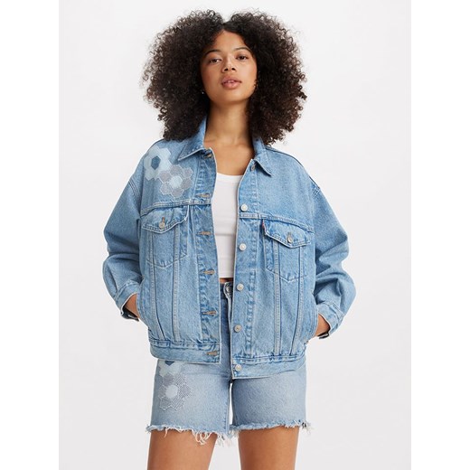 Levi's Kurtka dżinsowa w kolorze niebieskim M wyprzedaż Limango Polska