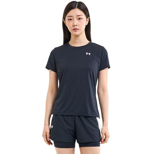Under Armour Koszulka sportowa &quot;Tech SSC&quot; w kolorze czarnym ze sklepu Limango Polska w kategorii Bluzki damskie - zdjęcie 179503610