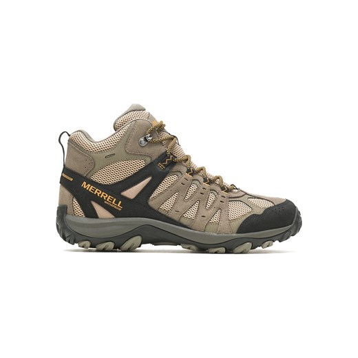 Merrell Skórzane botki turystyczne &quot;Accentor 3&quot; w kolorze jasnobrązowym ze sklepu Limango Polska w kategorii Buty trekkingowe męskie - zdjęcie 179503631