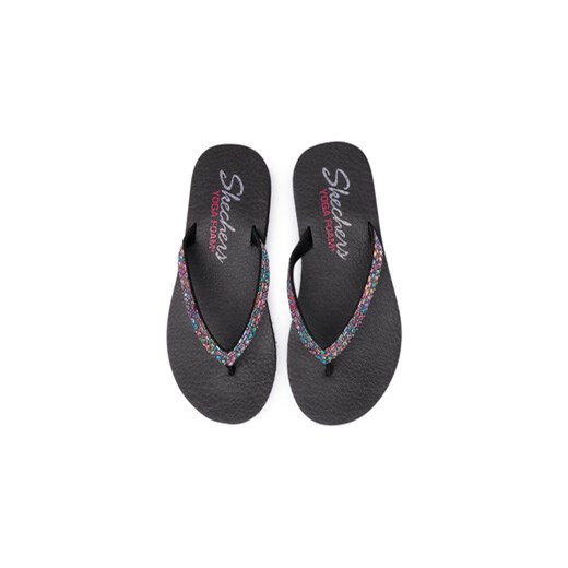 Skechers Japonki Shine Away 32918/BKMT Czarny Skechers 35 MODIVO